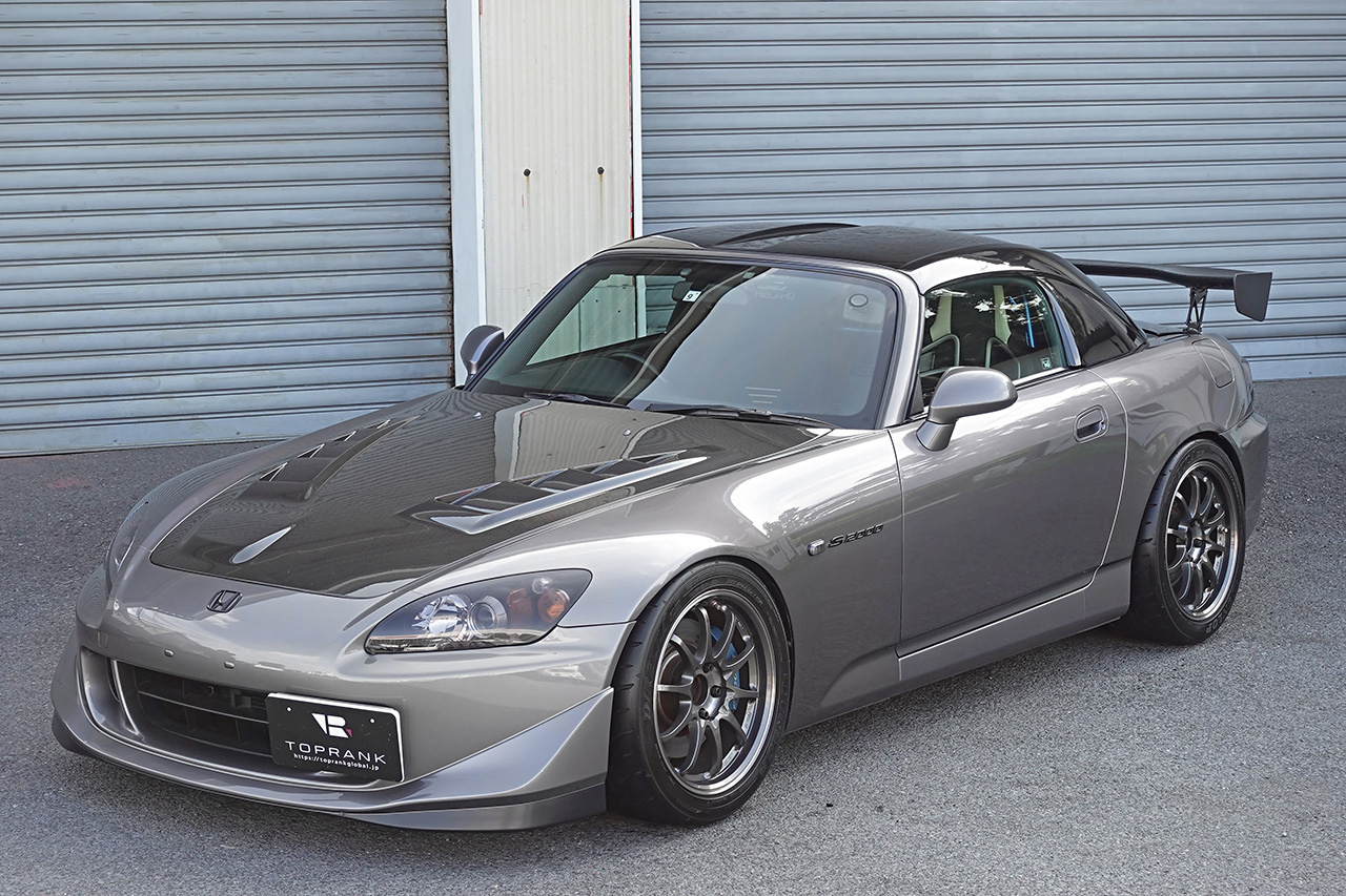 2007 Honda S2000 AP2 S2000, MUGEN Carbon Bonnet, MUGEN Hard Top, VOLTEX Wing