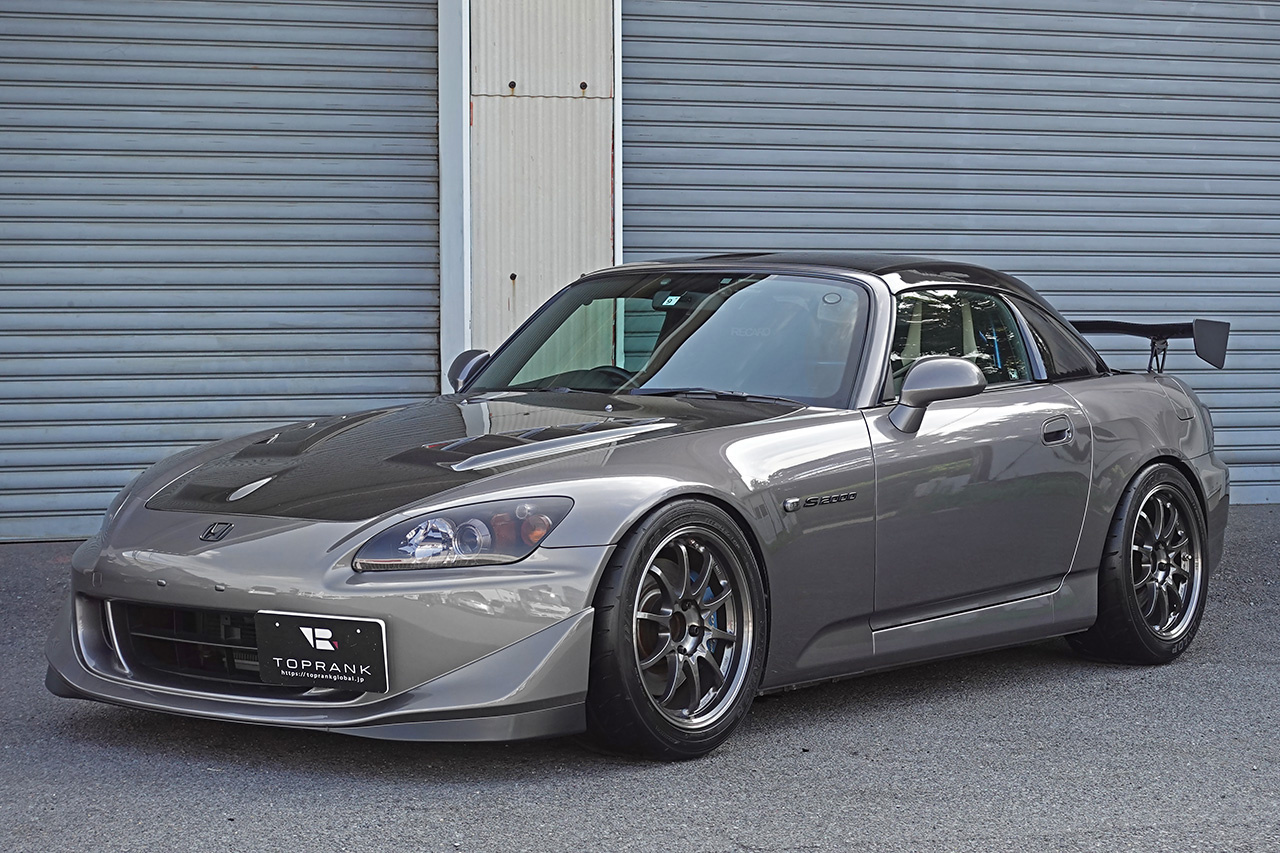 2007 Honda S2000 AP2 S2000, MUGEN Carbon Bonnet, MUGEN Hard Top, VOLTEX Wing