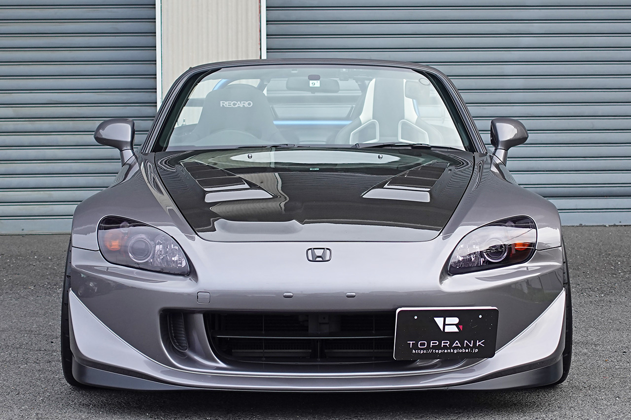 2007 Honda S2000 AP2 S2000, MUGEN Carbon Bonnet, MUGEN Hard Top, VOLTEX Wing