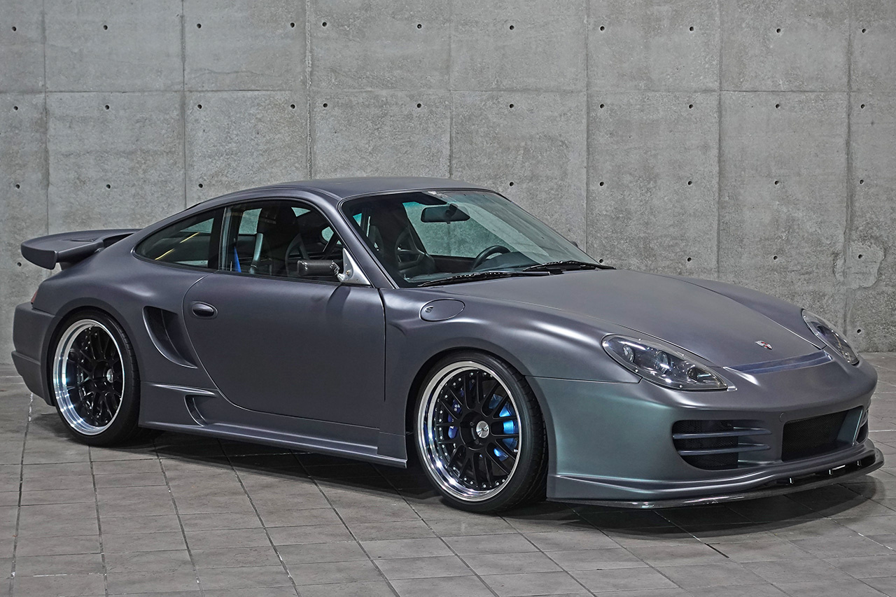 2001 Porsche 911 USDM Porsche 911 Turbo, Top Secret Wide Body