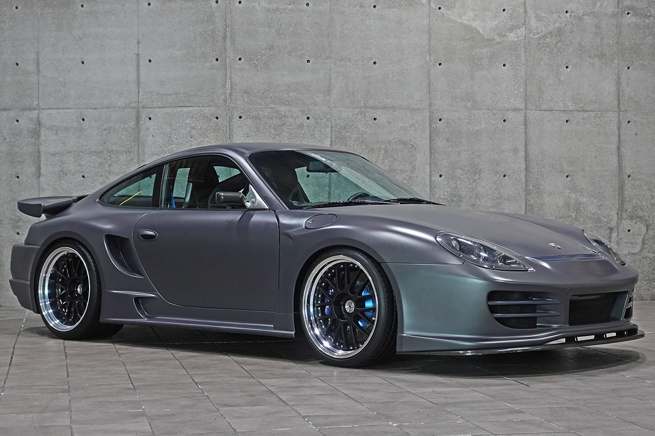 2001 Porsche 911 USDM Porsche 911 Turbo, Top Secret Wide Body