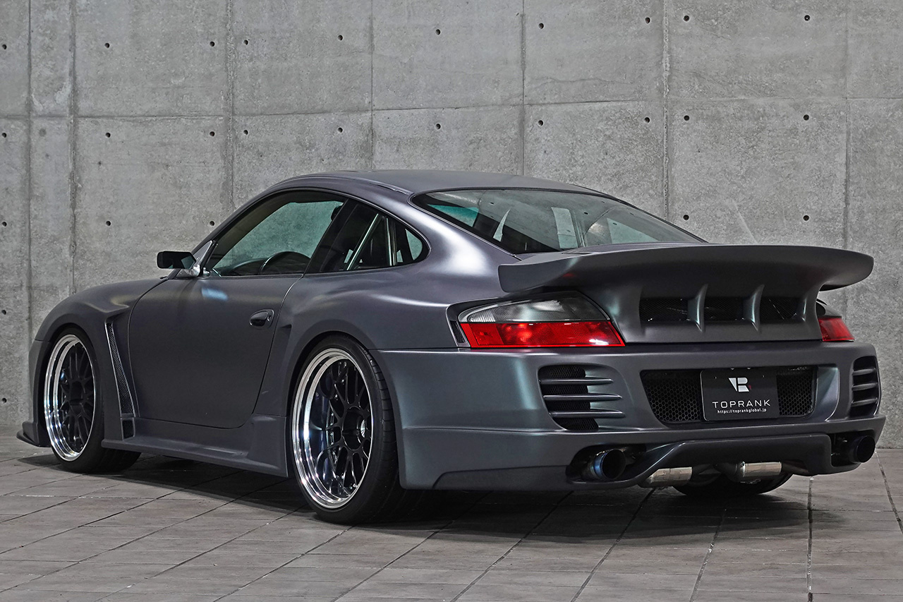 2001 Porsche 911 USDM Porsche 911 Turbo, Top Secret Wide Body