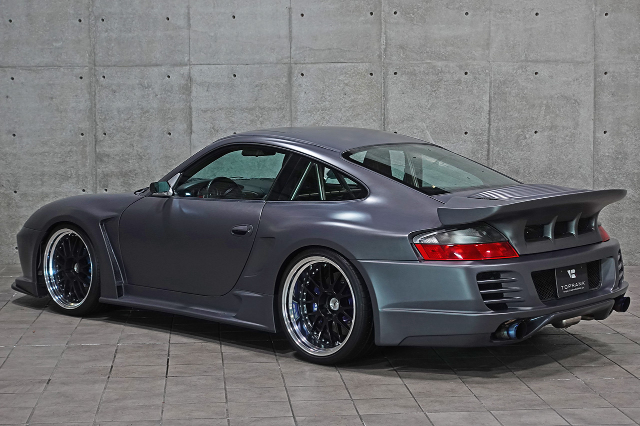 2001 Porsche 911 USDM Porsche 911 Turbo, Top Secret Wide Body