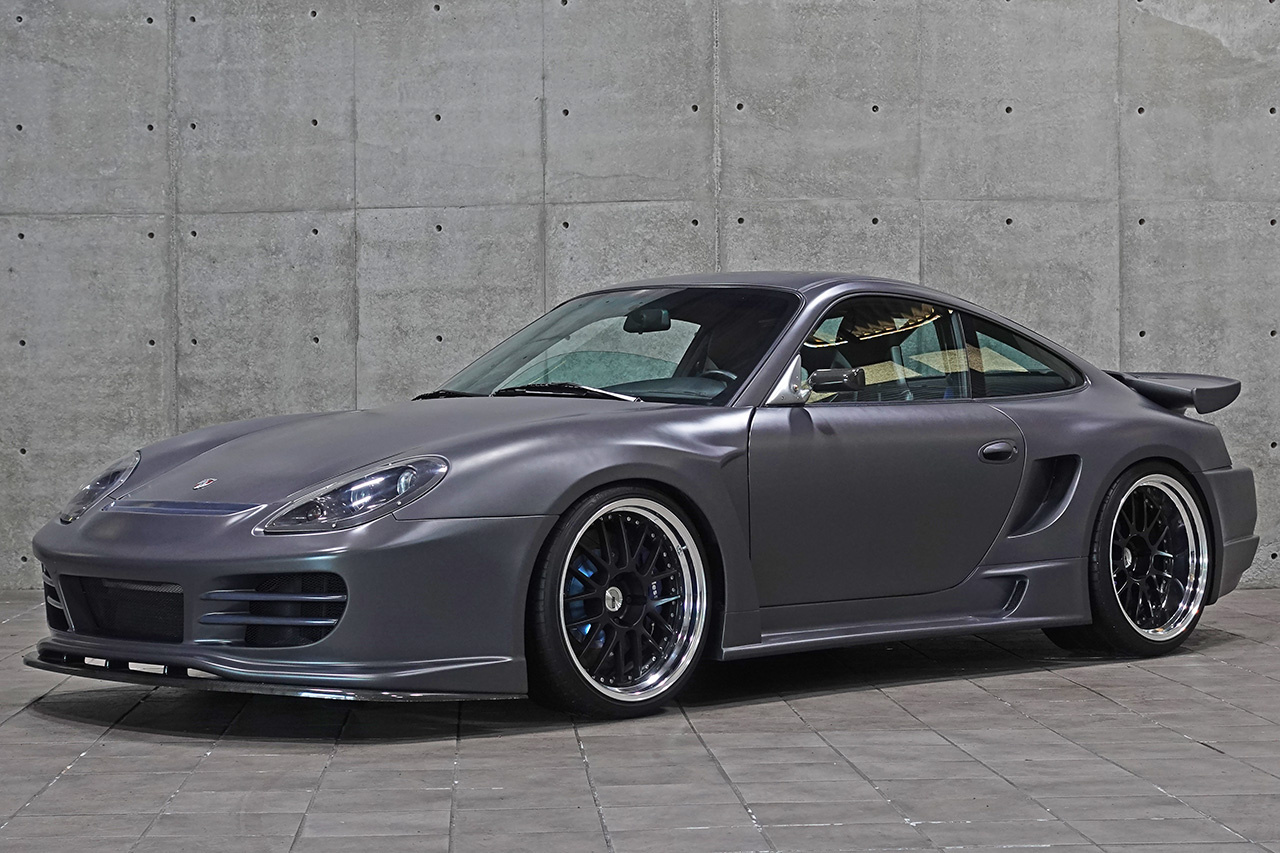 2001 Porsche 911 USDM Porsche 911 Turbo, Top Secret Wide Body