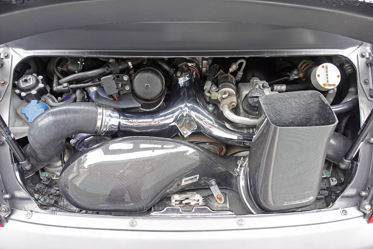 2001 Porsche 911 USDM Porsche 911 Turbo, Top Secret Wide Body