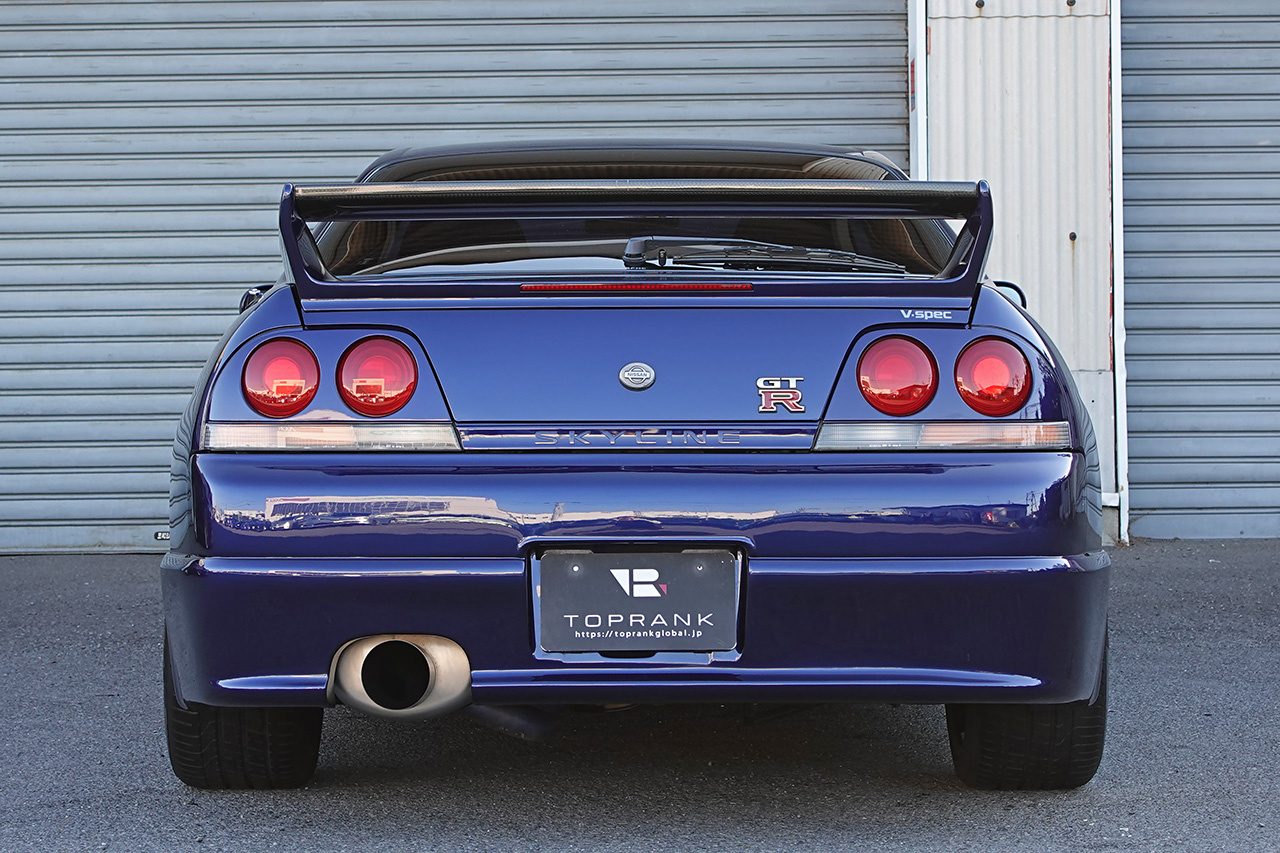 1996 Nissan SKYLINE GT-R BCNR33 R33 GT-R V-SPEC BN6 Deep Marine Blue, Tomei 2.8L Stroker kit, Nismo Aero Kit, Endless Brakes