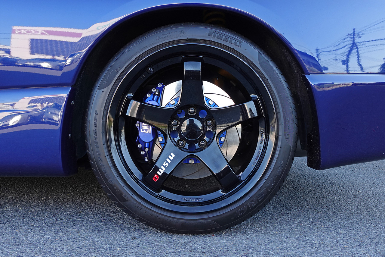 1996 Nissan SKYLINE GT-R BCNR33 R33 GT-R V-SPEC BN6 Deep Marine Blue, Tomei 2.8L Stroker kit, Nismo Aero Kit, Endless Brakes