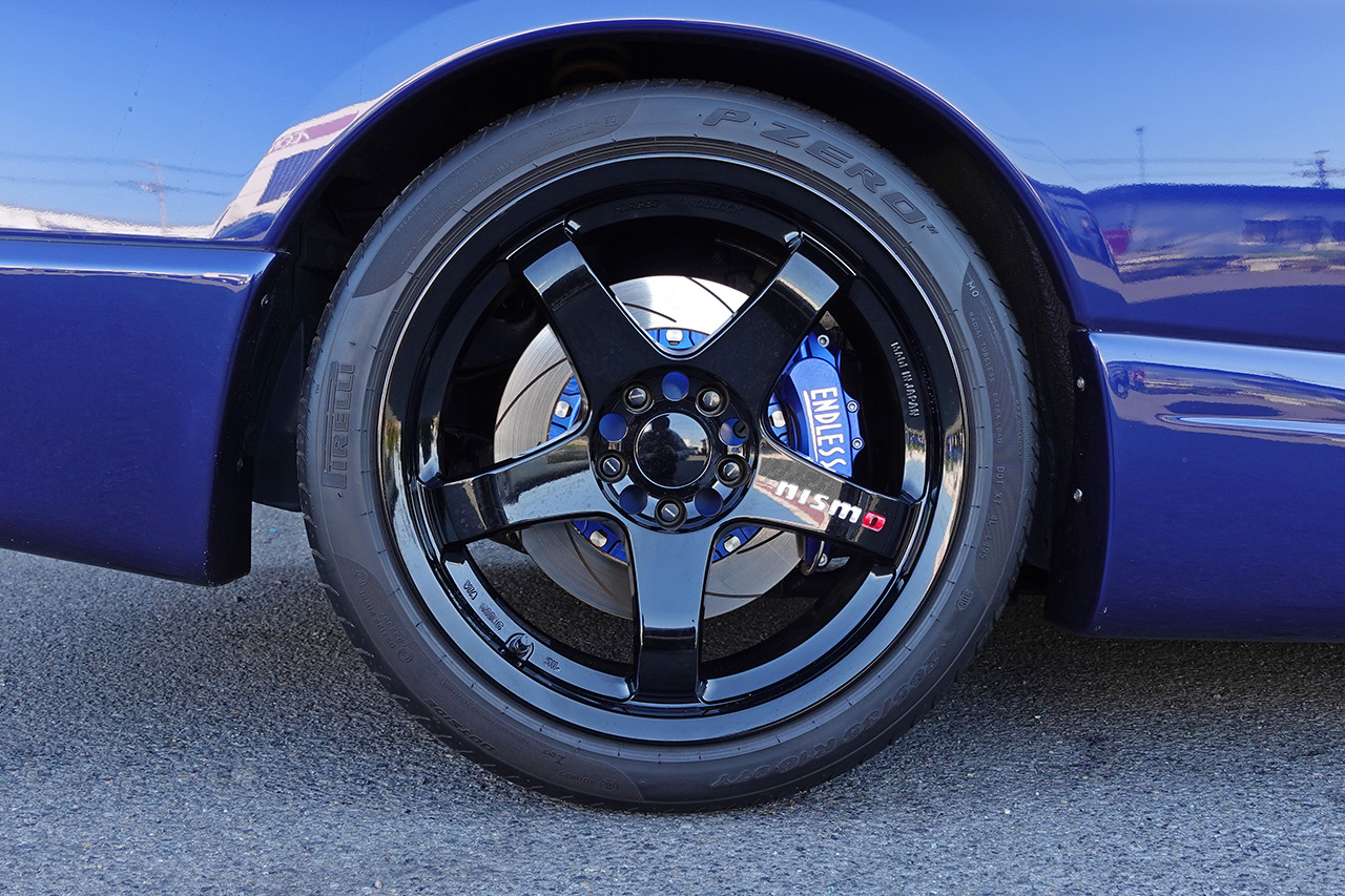 1996 Nissan SKYLINE GT-R BCNR33 R33 GT-R V-SPEC BN6 Deep Marine Blue, Tomei 2.8L Stroker kit, Nismo Aero Kit, Endless Brakes