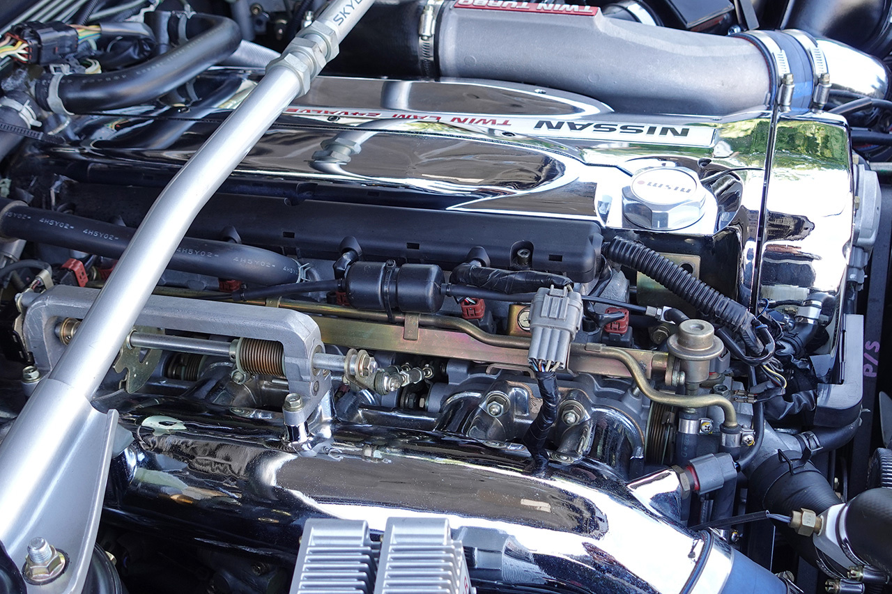 1996 Nissan SKYLINE GT-R BCNR33 R33 GT-R V-SPEC BN6 Deep Marine Blue, Tomei 2.8L Stroker kit, Nismo Aero Kit, Endless Brakes