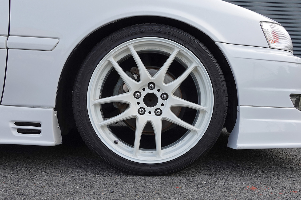 1998 Toyota CHASER JZX100 TOURER S, WORK Wheels 17 In, Aftermarket Aero