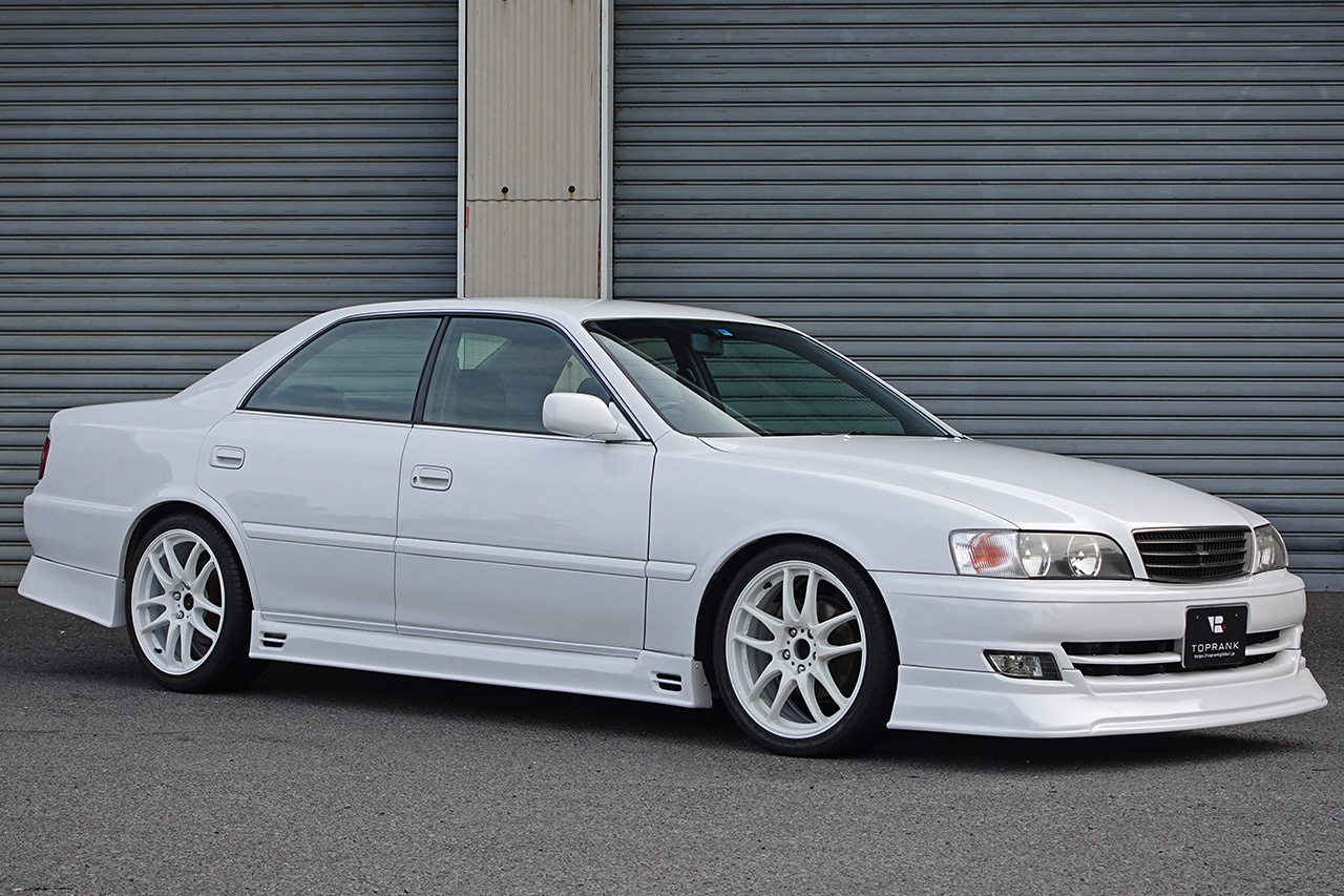 1998 Toyota CHASER JZX100 TOURER S, WORK Wheels 17 In, Aftermarket Aero