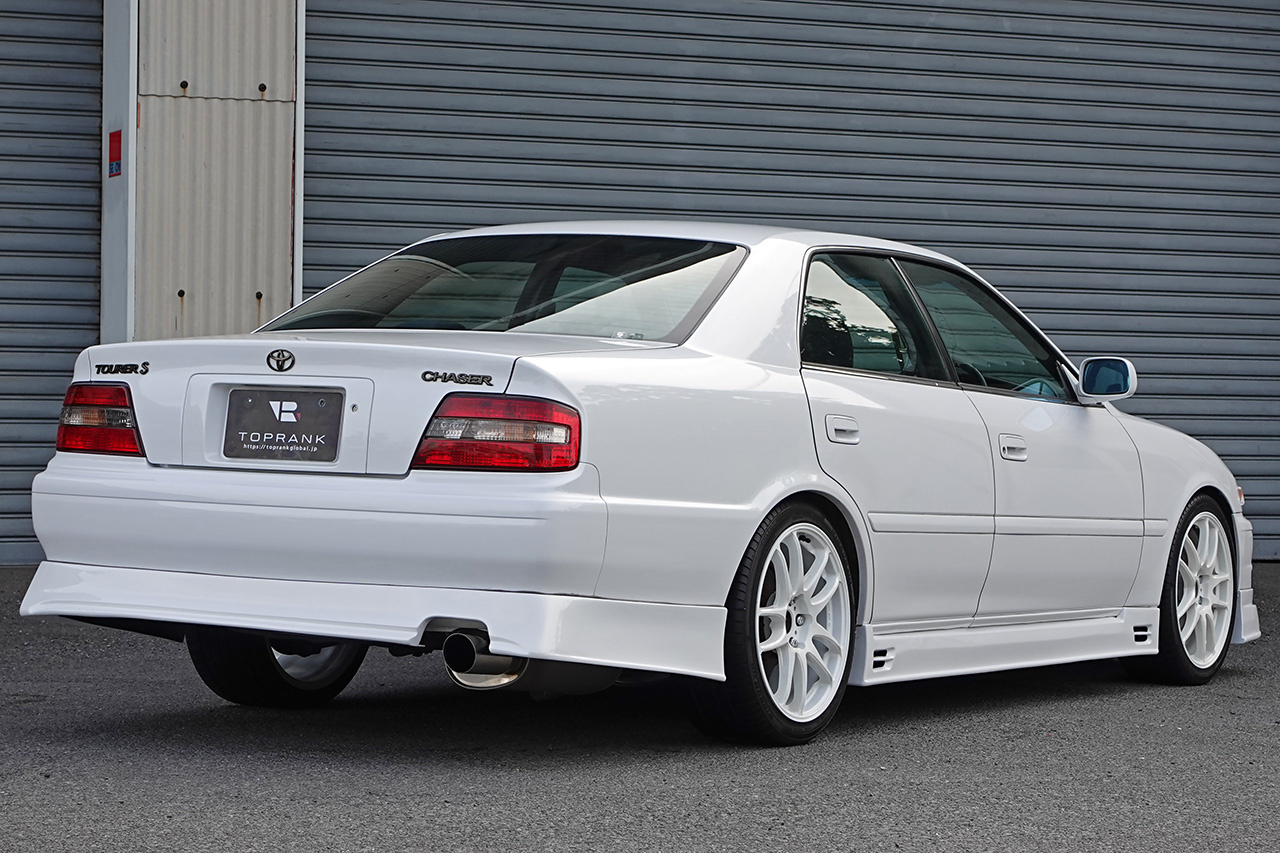 1998 Toyota CHASER JZX100 TOURER S, WORK Wheels 17 In, Aftermarket Aero