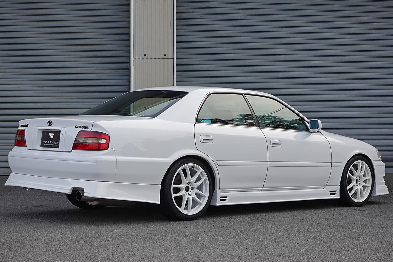 1998 Toyota CHASER JZX100 TOURER S, WORK Wheels 17 In, Aftermarket Aero
