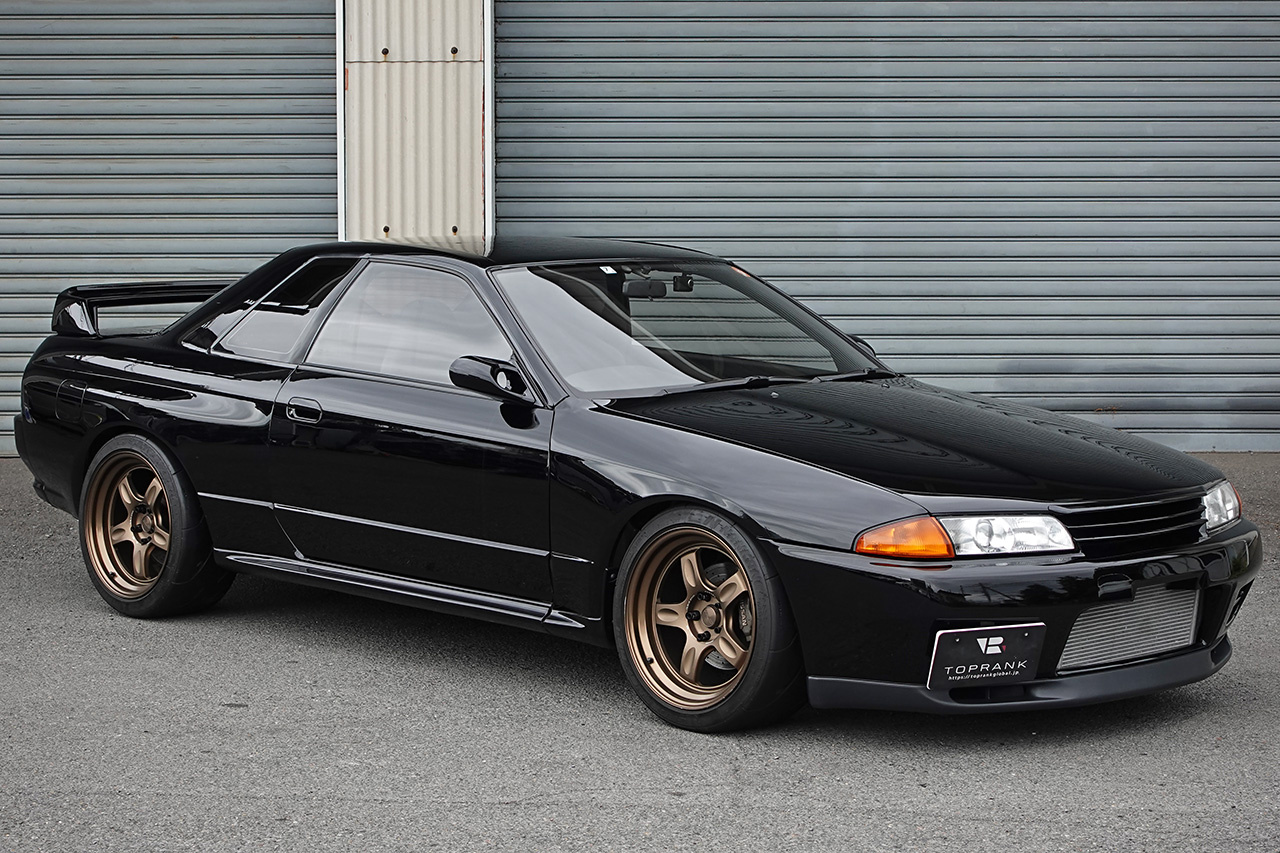 1992 Nissan SKYLINE GT-R BNR32 R32 GTR, Engine Rebuild in 2022, Rays Wheels 18 Inches
