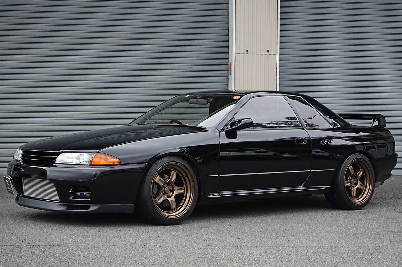 1992 Nissan SKYLINE GT-R BNR32 R32 GTR, Engine Rebuild in 2022, Rays Wheels 18 Inches
