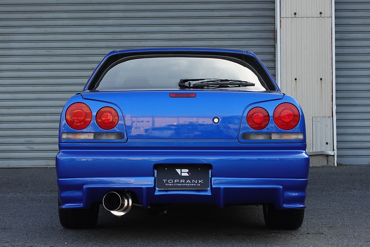 1999 Nissan SKYLINE R34 25GT-T SEDAN, 98 Model, GReddy Intercooler, HKS Silent Hi-Power Muffler