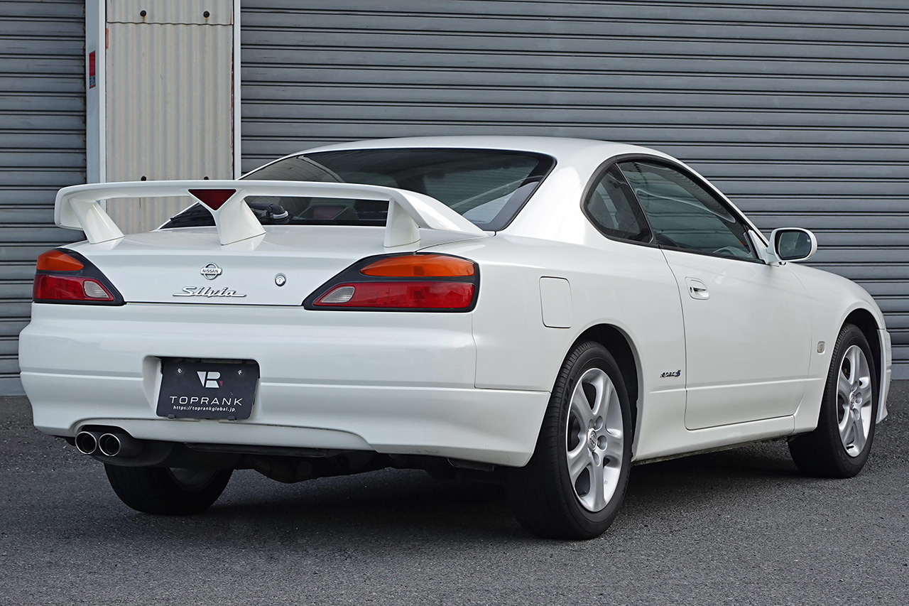 2002 Nissan SILVIA S15 SPEC S, WK0 Pearl White FULL STOCK