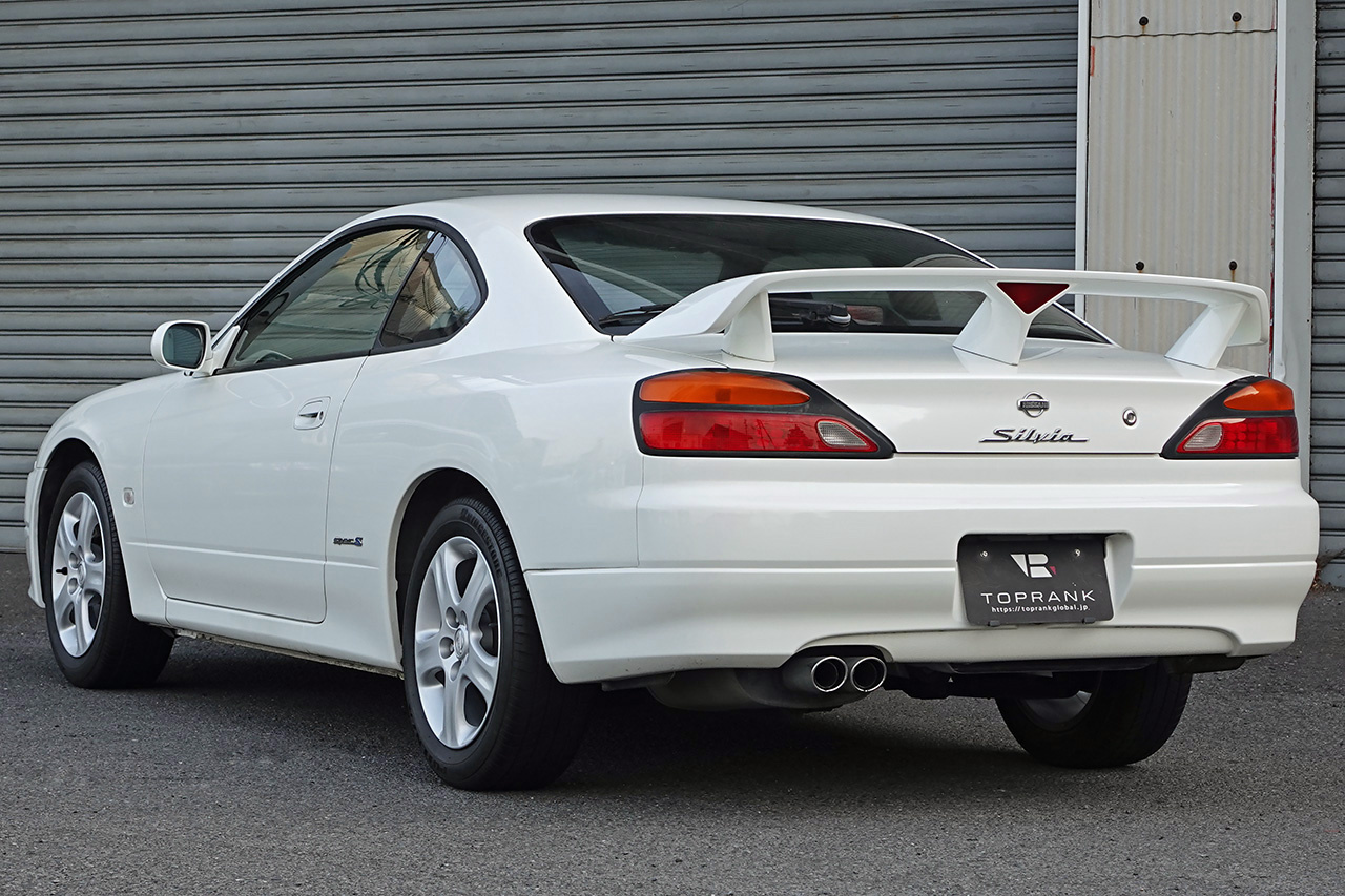 2002 Nissan SILVIA S15 SPEC S, WK0 Pearl White FULL STOCK