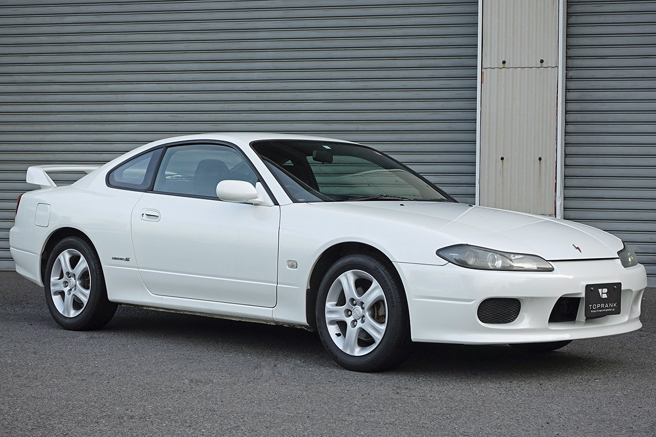 2002 Nissan SILVIA S15 SPEC S, WK0 Pearl White FULL STOCK