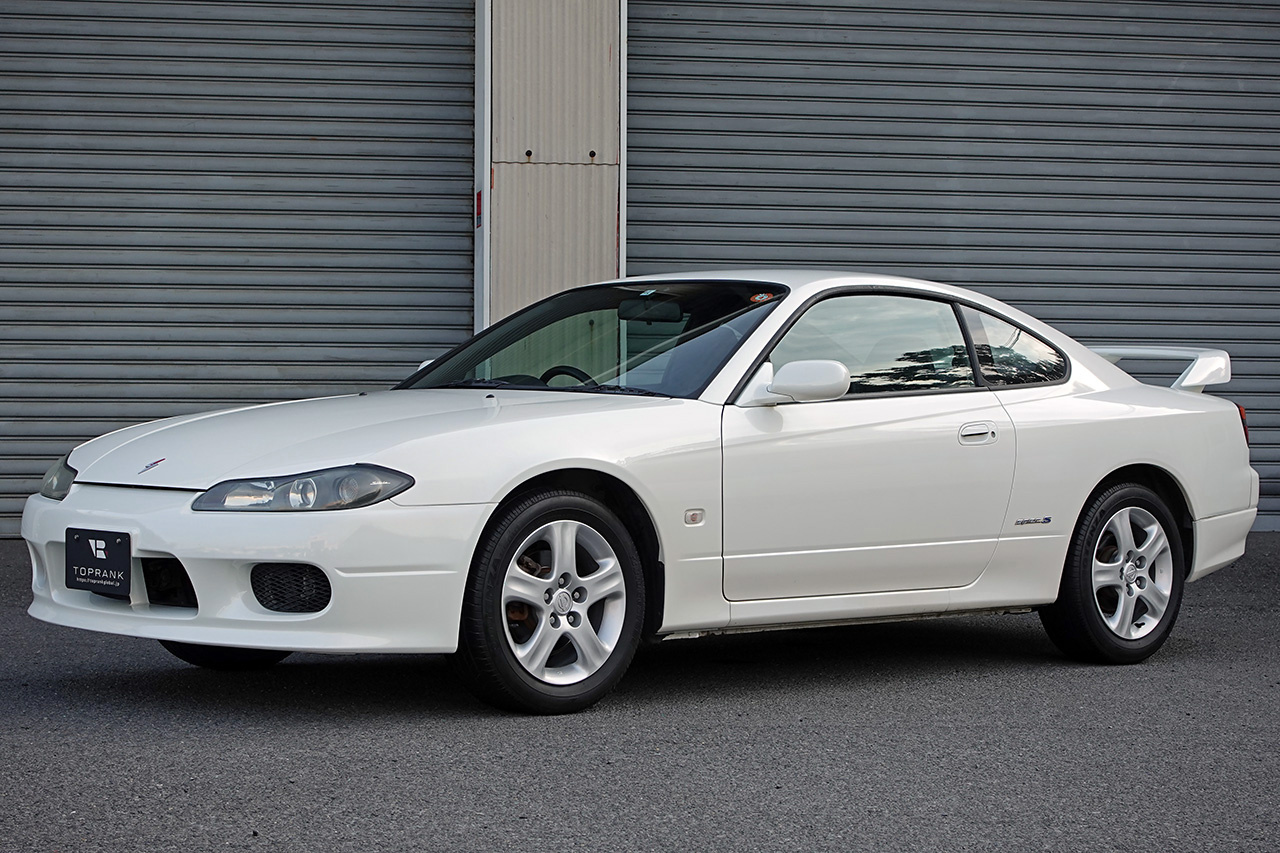 2002 Nissan SILVIA S15 SPEC S, WK0 Pearl White FULL STOCK