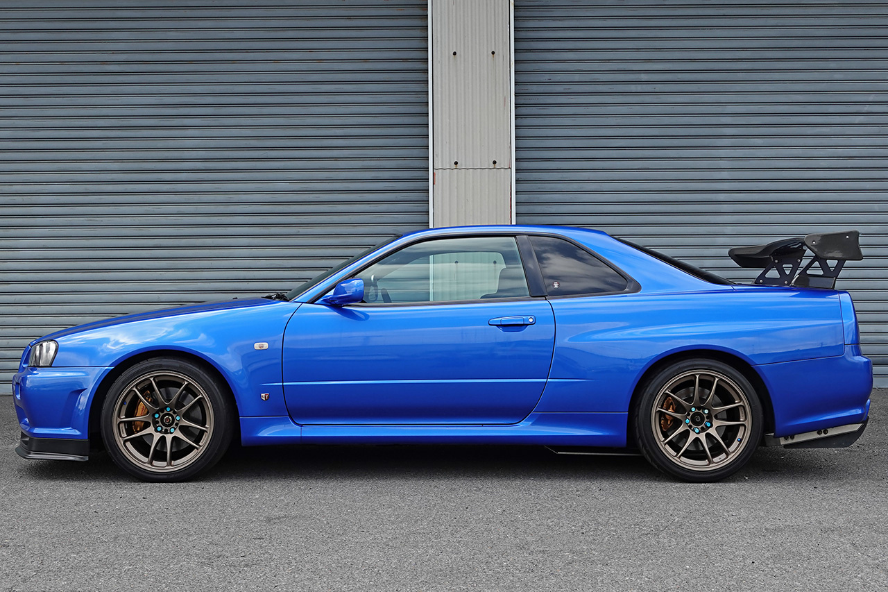 2000 Nissan SKYLINE GT-R BNR34 R34 GT-R, LOW MILEAGE, HKS Upgraded Turbos, Aftermarket 3D GT Wing