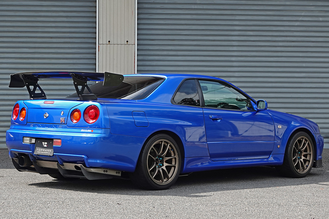 2000 Nissan SKYLINE GT-R BNR34 R34 GT-R, LOW MILEAGE, HKS Upgraded Turbos, Aftermarket 3D GT Wing