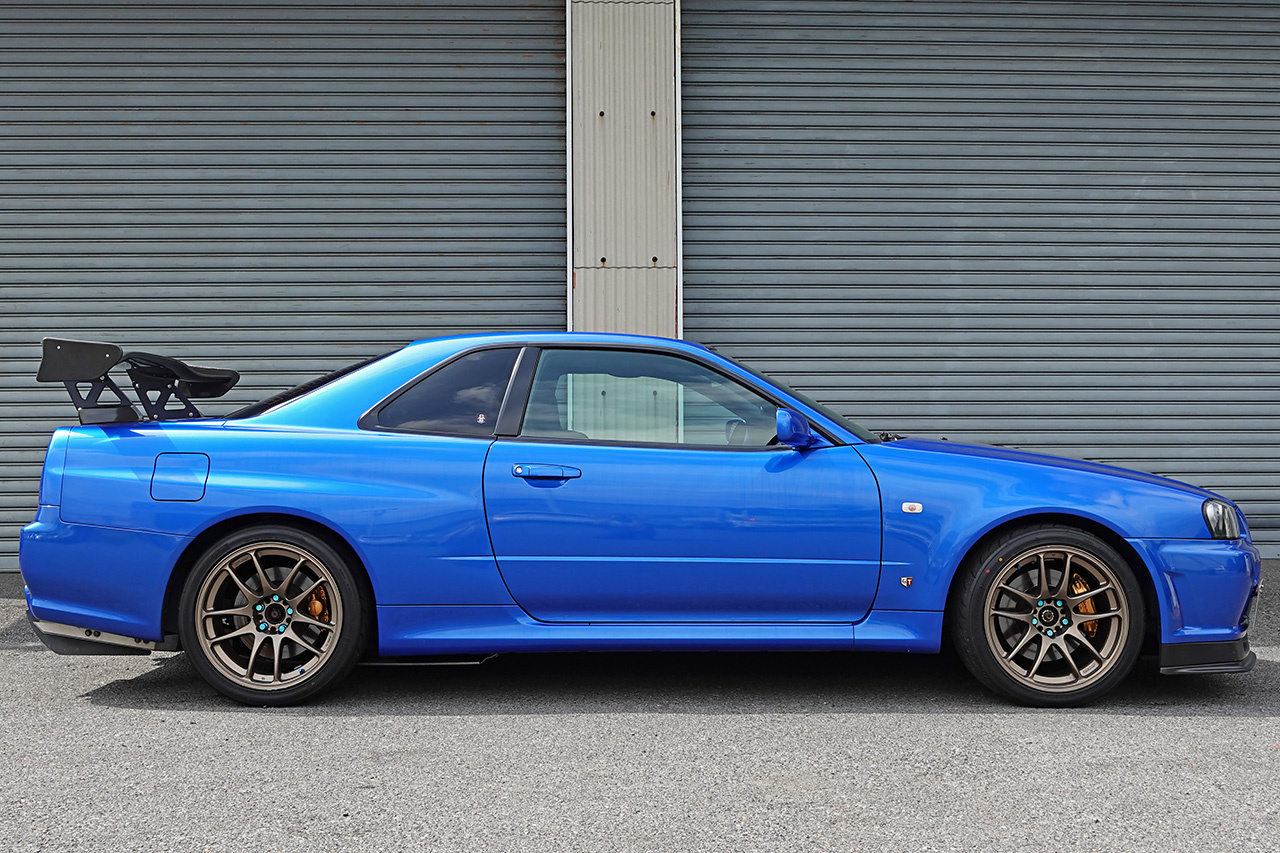 2000 Nissan SKYLINE GT-R BNR34 R34 GT-R, LOW MILEAGE, HKS Upgraded Turbos, Aftermarket 3D GT Wing