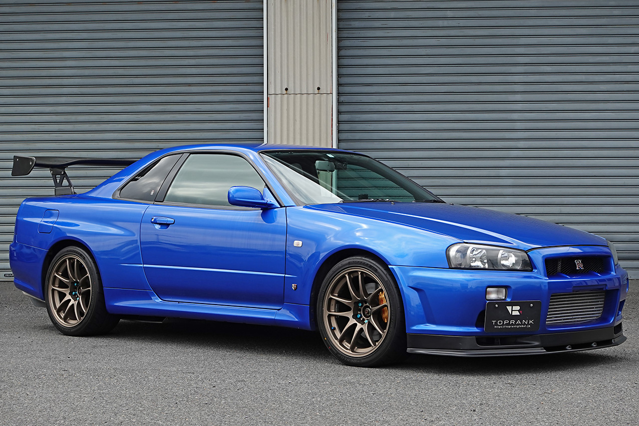 2000 Nissan SKYLINE GT-R BNR34 R34 GT-R, LOW MILEAGE, HKS Upgraded Turbos, Aftermarket 3D GT Wing