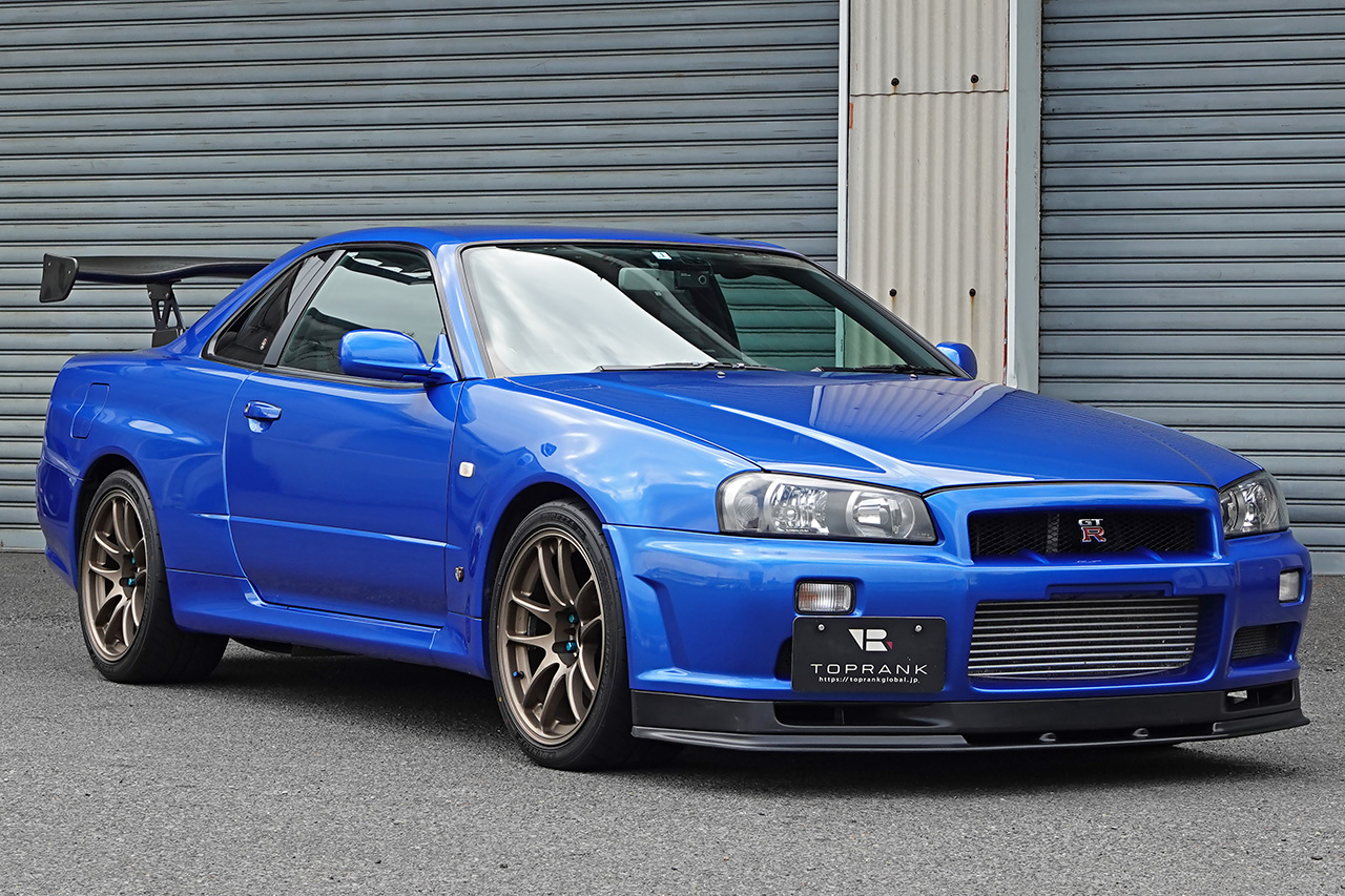 2000 Nissan SKYLINE GT-R BNR34 R34 GT-R, LOW MILEAGE, HKS Upgraded Turbos, Aftermarket 3D GT Wing