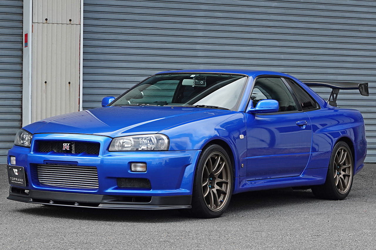 2000 Nissan SKYLINE GT-R BNR34 R34 GT-R, LOW MILEAGE, HKS Upgraded Turbos, Aftermarket 3D GT Wing