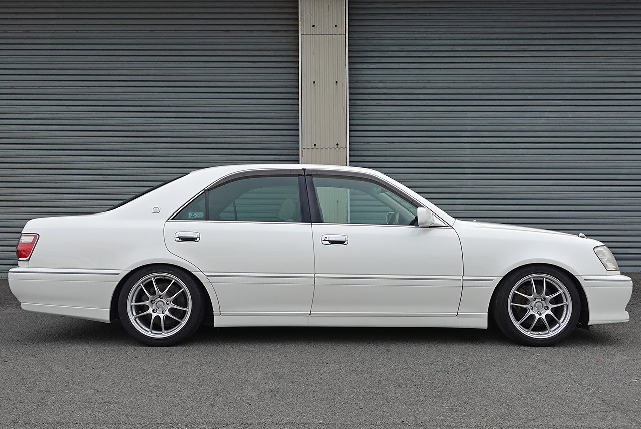 2001 Toyota CROWN ATHLETE JZS171 Athlete V, 1JZGTE Turbo Engine, TEIN Height Adjustable Coilovers