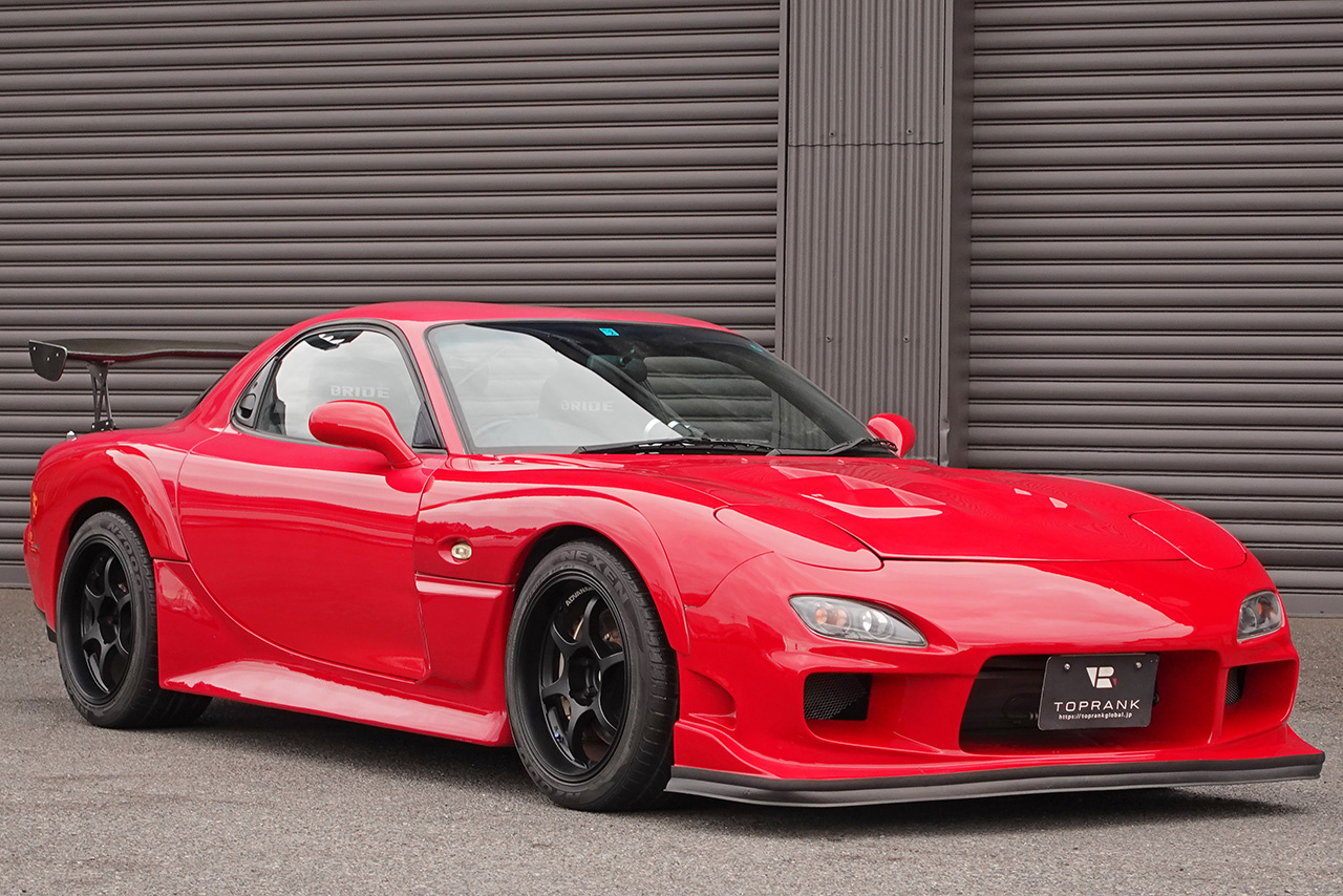 2001 Mazda RX-7 FD3S RX-7 Type RB, Mazdaspeed Type 15  Side Aero, RE-Amemiya GT Wing, Fujitsubo Legalis-R Muffler