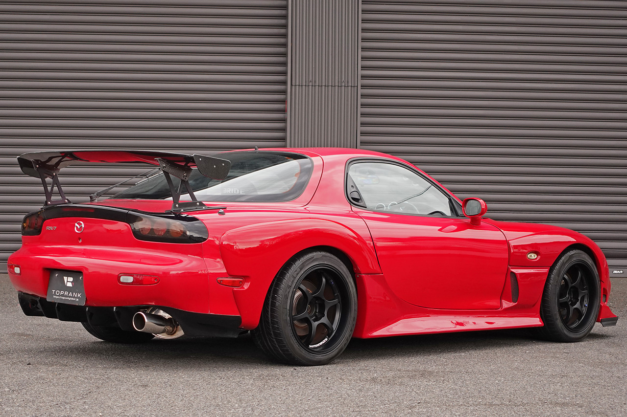 2001 Mazda RX-7 FD3S RX-7 Type RB, Mazdaspeed Type 15  Side Aero, RE-Amemiya GT Wing, Fujitsubo Legalis-R Muffler
