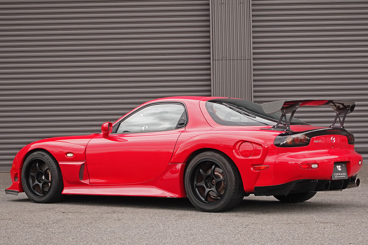 2001 Mazda RX-7 FD3S RX-7 Type RB, Mazdaspeed Type 15  Side Aero, RE-Amemiya GT Wing, Fujitsubo Legalis-R Muffler