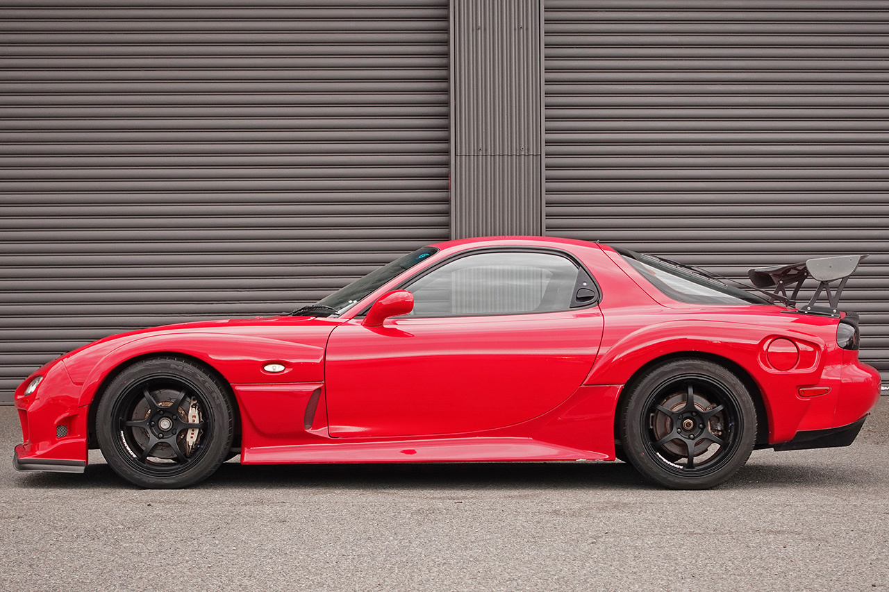 2001 Mazda RX-7 FD3S RX-7 Type RB, Mazdaspeed Type 15  Side Aero, RE-Amemiya GT Wing, Fujitsubo Legalis-R Muffler