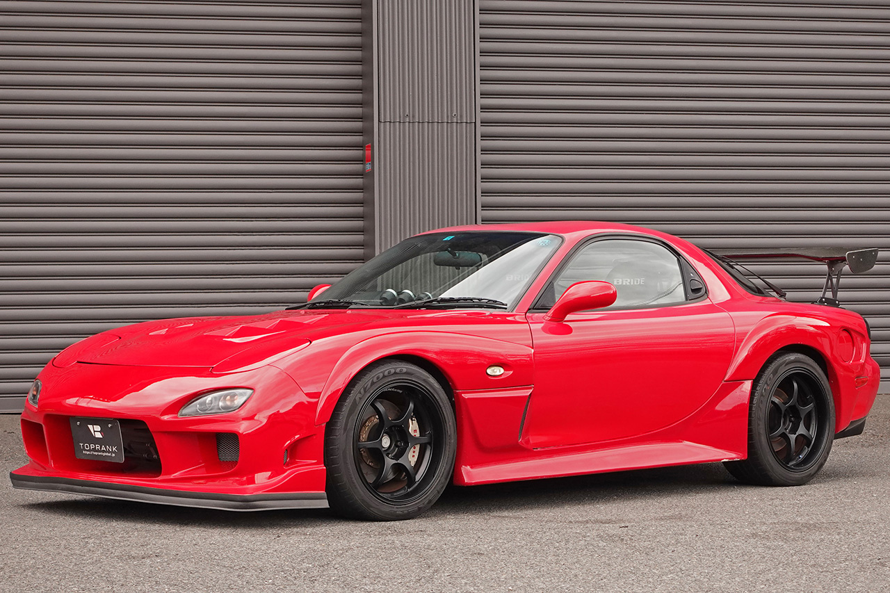 2001 Mazda RX-7 FD3S RX-7 Type RB, Mazdaspeed Type 15  Side Aero, RE-Amemiya GT Wing, Fujitsubo Legalis-R Muffler