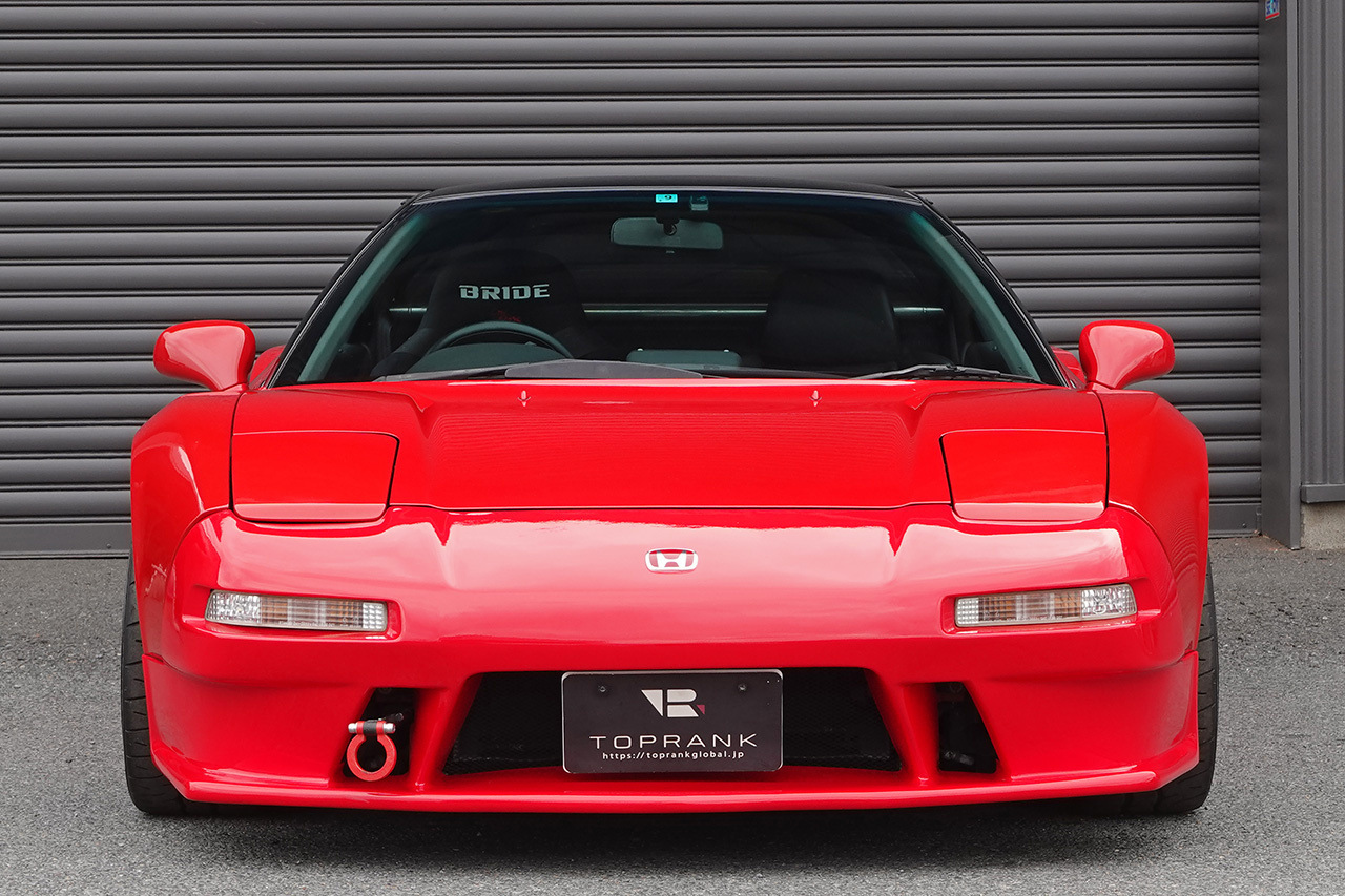 1991 Honda NSX NA1 NSX, Aftermarket Overfenders, GT-ONE Muffler, Argosta Height Adjustable Coilovers