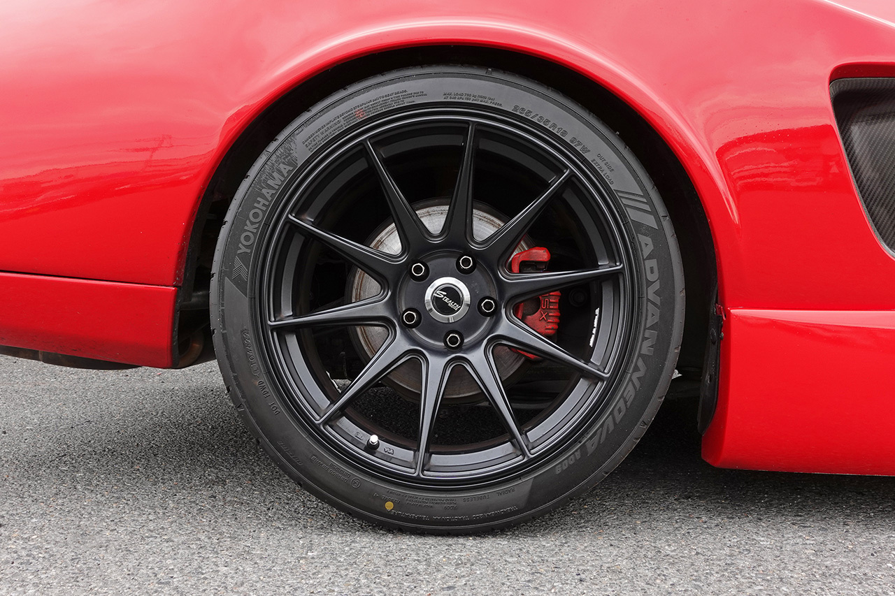 1991 Honda NSX NA1 NSX, Aftermarket Overfenders, GT-ONE Muffler, Argosta Height Adjustable Coilovers