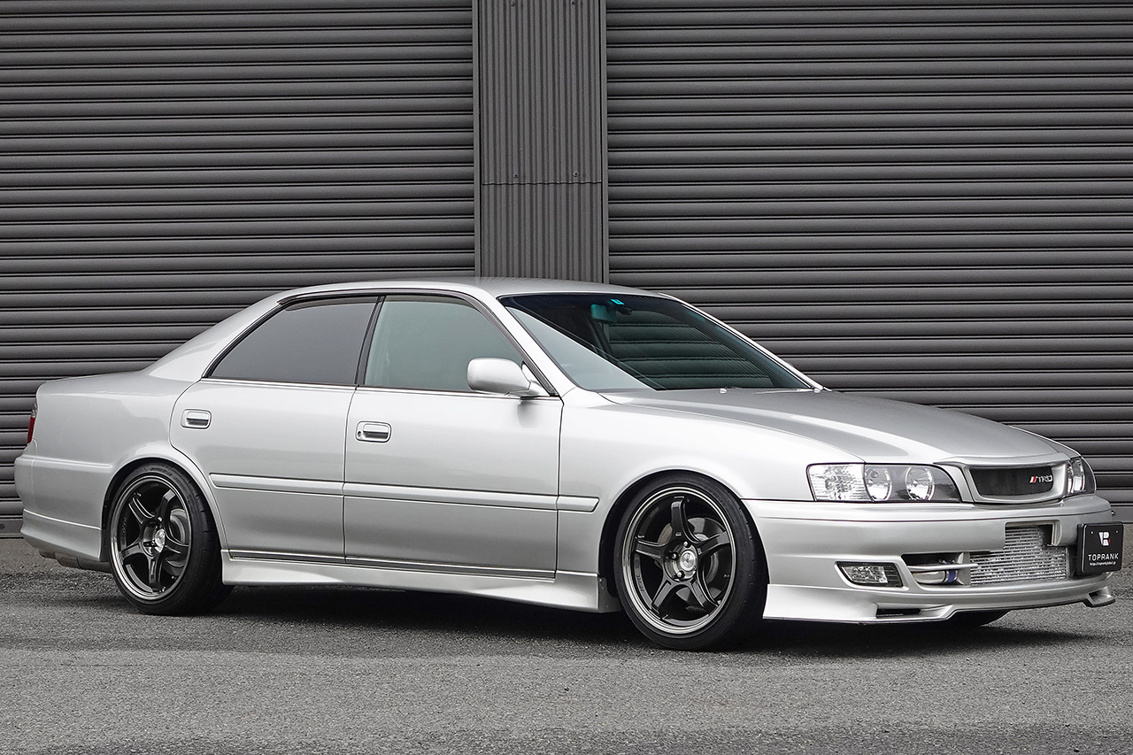 2001 Toyota CHASER JZX100 Chaser Tourer V, Fujitsubo Muffler, HKS Intercooler, Endless Height Adjustable Coilovers