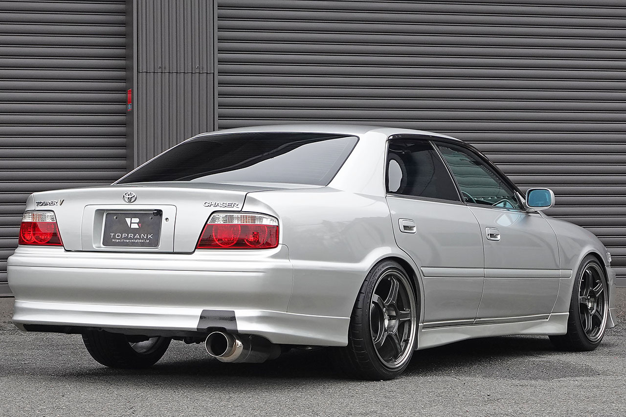 2001 Toyota CHASER JZX100 Chaser Tourer V, Fujitsubo Muffler, HKS Intercooler, Endless Height Adjustable Coilovers