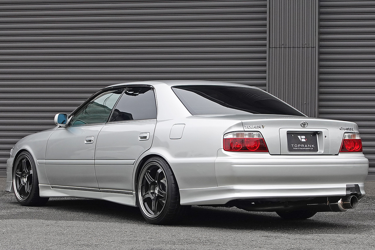 2001 Toyota CHASER JZX100 Chaser Tourer V, Fujitsubo Muffler, HKS Intercooler, Endless Height Adjustable Coilovers