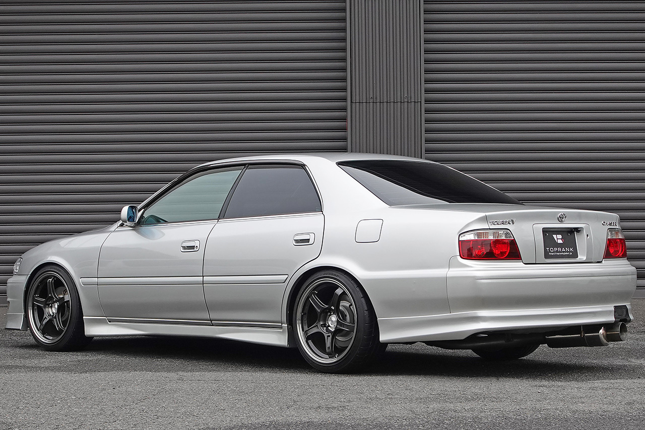 2001 Toyota CHASER JZX100 Chaser Tourer V, Fujitsubo Muffler, HKS Intercooler, Endless Height Adjustable Coilovers