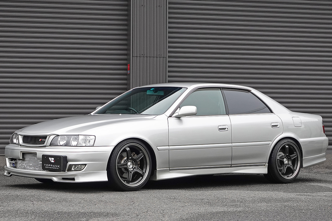 2001 Toyota CHASER JZX100 Chaser Tourer V, Fujitsubo Muffler, HKS Intercooler, Endless Height Adjustable Coilovers
